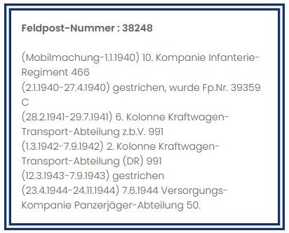 feldpostnummer 39359 C