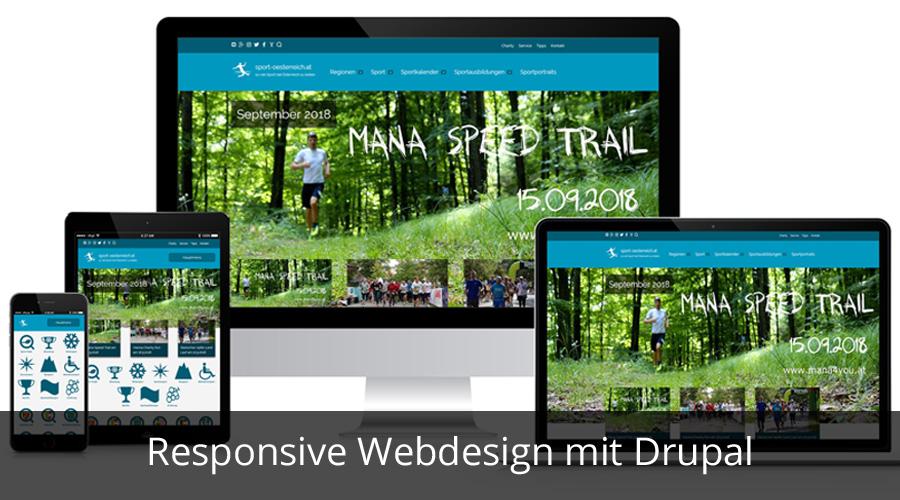 Responsive Webdesign mit Drupal