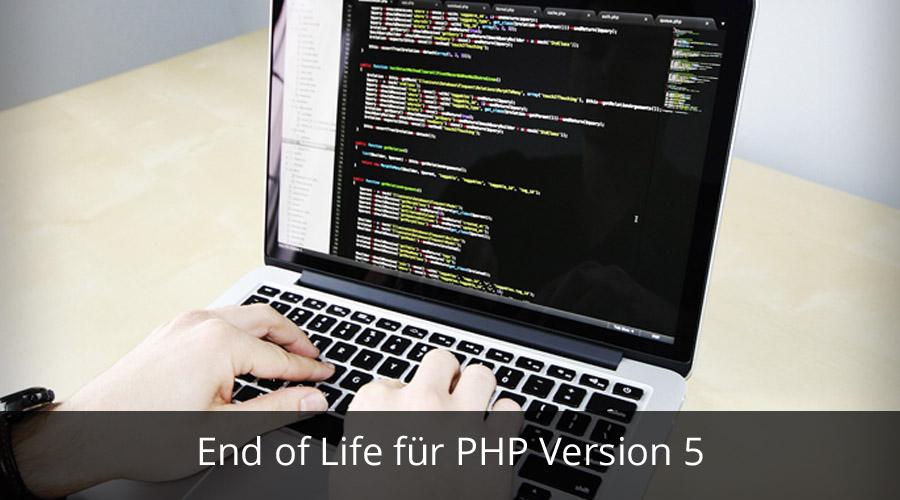 End of Life PHP 5