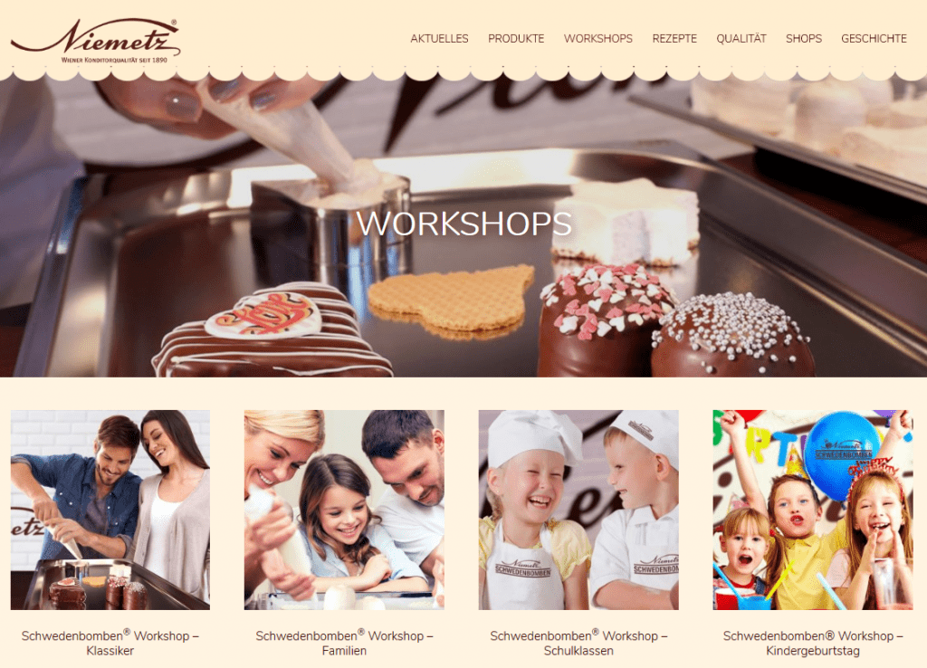 Niemetz Workshops - WooCommerce Bookings