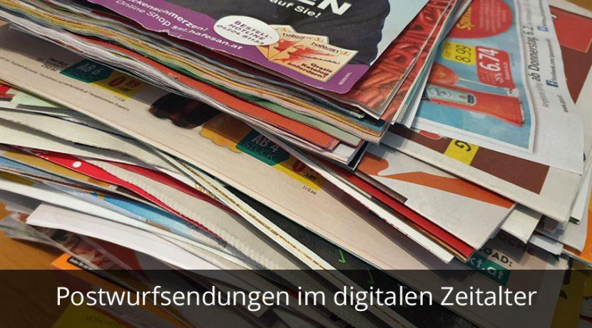 Postwurfsendungen im digitalen Zeitalter