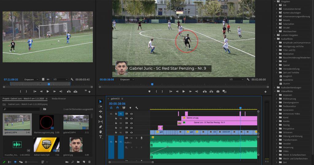 Fußball Scouting Video Videoanalyse