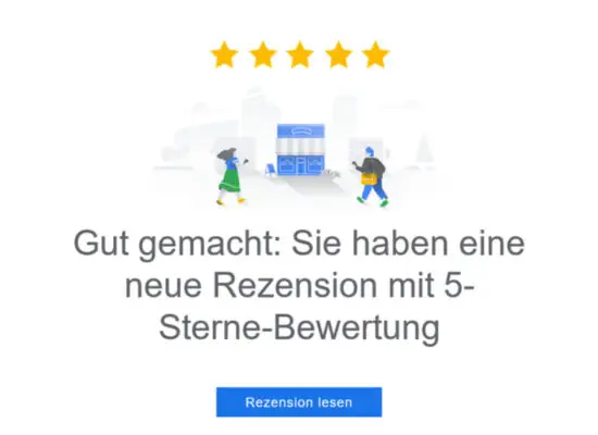 5 sterne bewertung