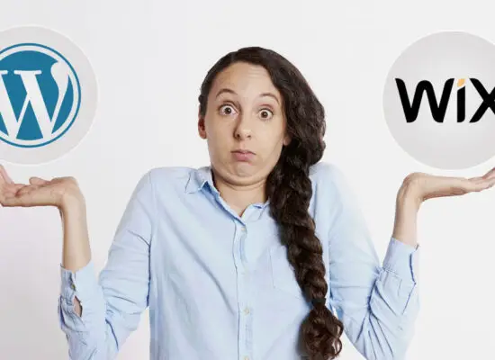 wordpress vs wix