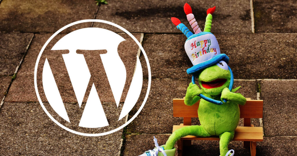 wordpress geburtstag