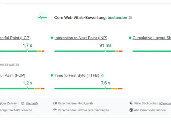 google pagespeed